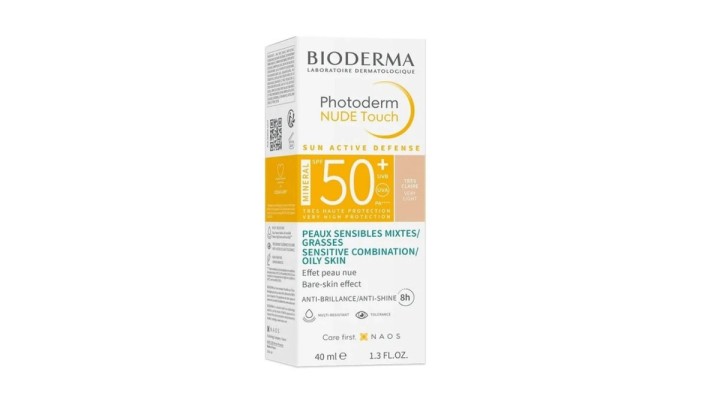 Bioderma Photoderm Nude Touch Very Light SPF50 40mL