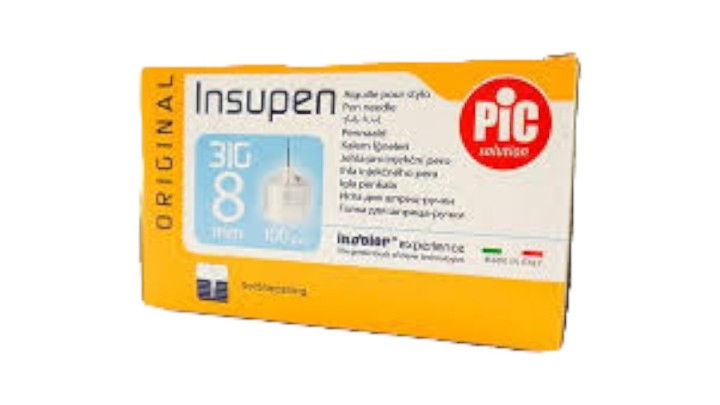 Pic Insupen Pen Needles 31gx8mm 100pcs