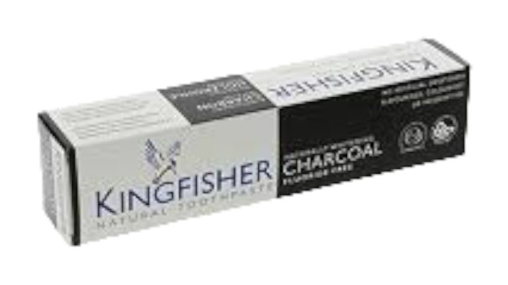 Kingfisher Charcoal Fluoride Free Toothpaste 100mL