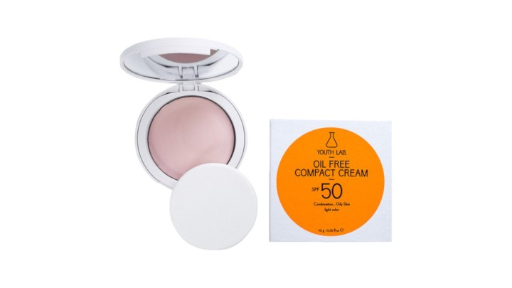 Youth Lab Oil Free Compact Cream 10g Spf50 Medium Color