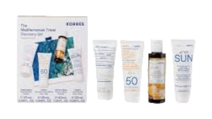 Korres The Mediterranean Travel Discovery Set 4Pcs
