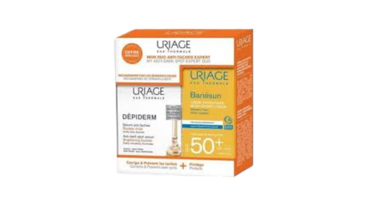 Uriage Bariesun SPF50+ Moisturizing Cream 50mL & Depiderm Booster Serum 30mL