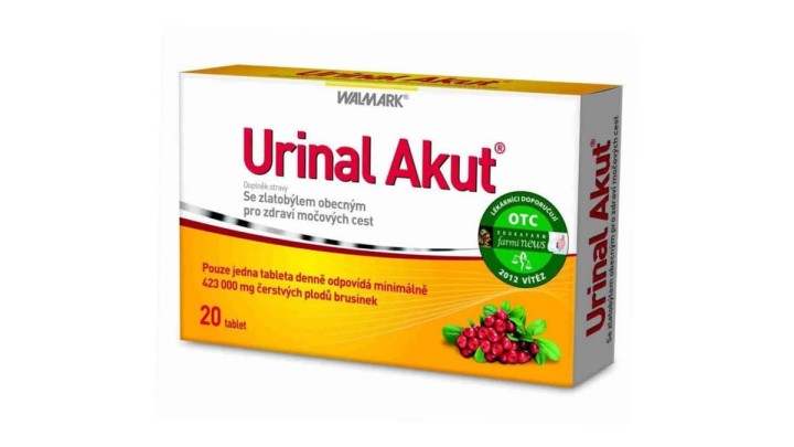 Urinal Akut 20 Tablets