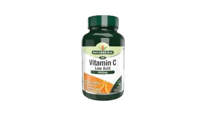 Natures Aid Vitamin C Low Acid 1000mg 40 Tabs