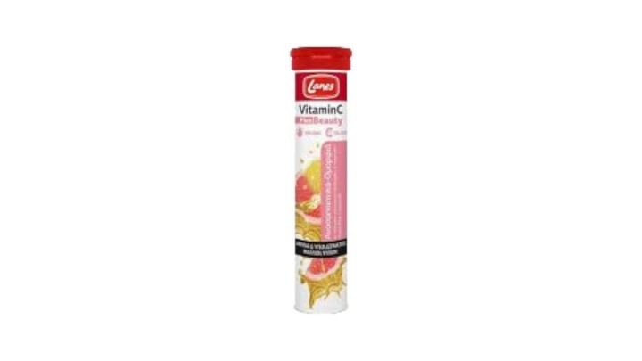 Lanes Vitamin C Plus Beauty 20 Effervescent Tabs