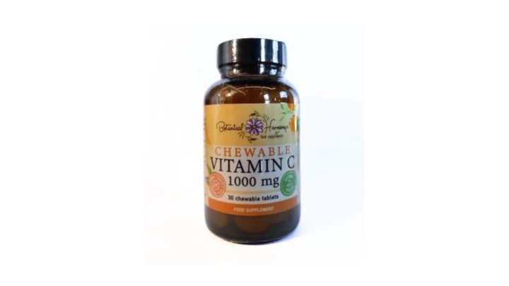 Botanical Harmony Vitamin C 1000mg Chewable Tablets Orange