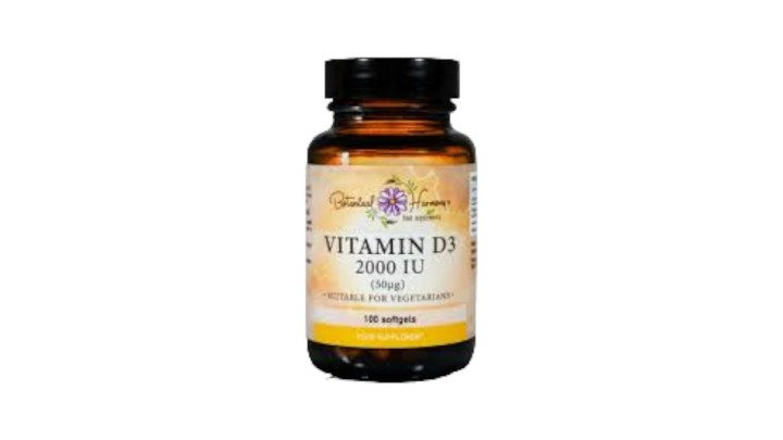 Botanical Harmony Vitamin D3 2000IU 100 Softgels