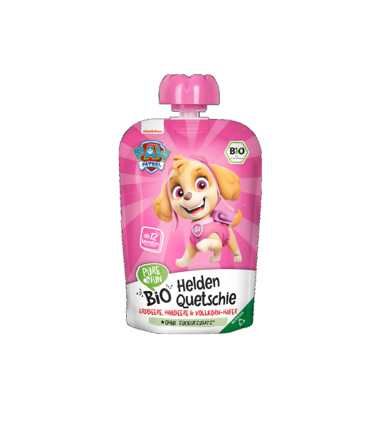 Disney, Paw Patrol Fruit Puree Mix Fruit Helden 100g Bio