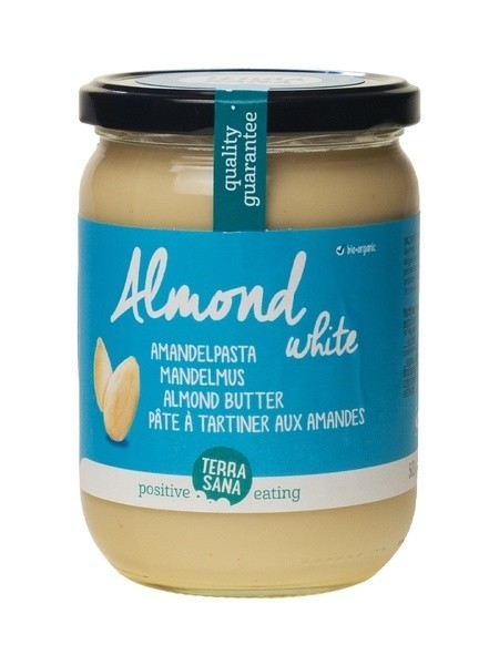 Terrasana, Almond Butter White 500Gr Bio