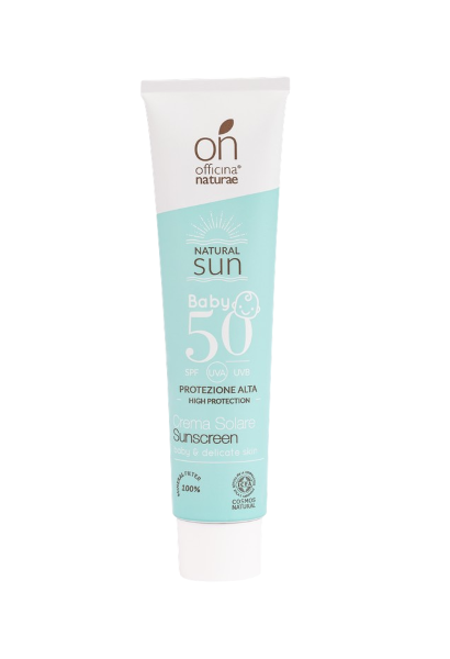 Officina Naturae, Baby And Delicate Skin Sunscreen 50Spf 75Ml