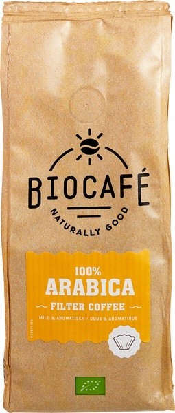 Biocafe, 100% Arabic Filter Coffee 250g Bio