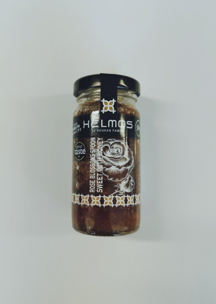 Helmos Rose Blossoms Spoon Sweet With Honey 120g
