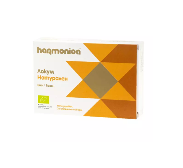 Harmonica, Bulgarian Delight Lokum Natural 140g Bio