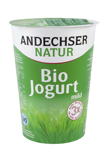 Andechser, Natural Yogurt 3,7 500Gr Bio