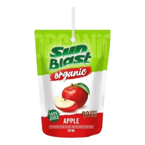Sun Blast, Apple Juice 200ml Bio