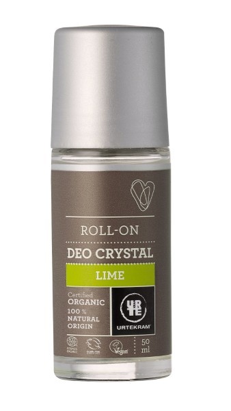 Urtekram, Deo Crystal Lime 50Ml