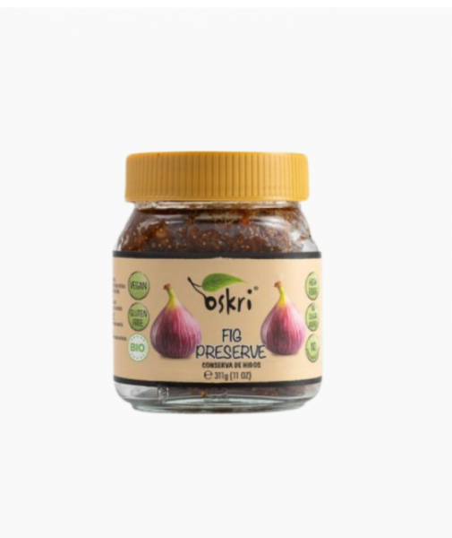 Oskri, Fig Preserve Spread 311g Bio