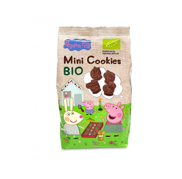 Disney, Peppa Pig Mini Cookies With Cocoa 100g Bio