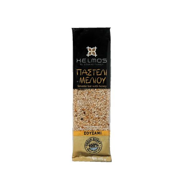 Helmos Sesame Bar With Greek Honey 2x30gr