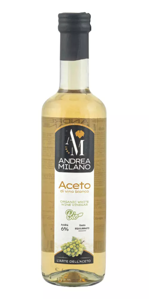 Andrea Milano, White Wine Vinegar Bio 500ml