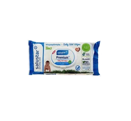 Salustar Premium Travel Baby Wet Wipes X12