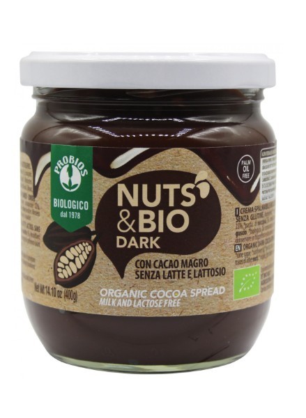 Probios, Dark Cacoa Spread 400G Bio