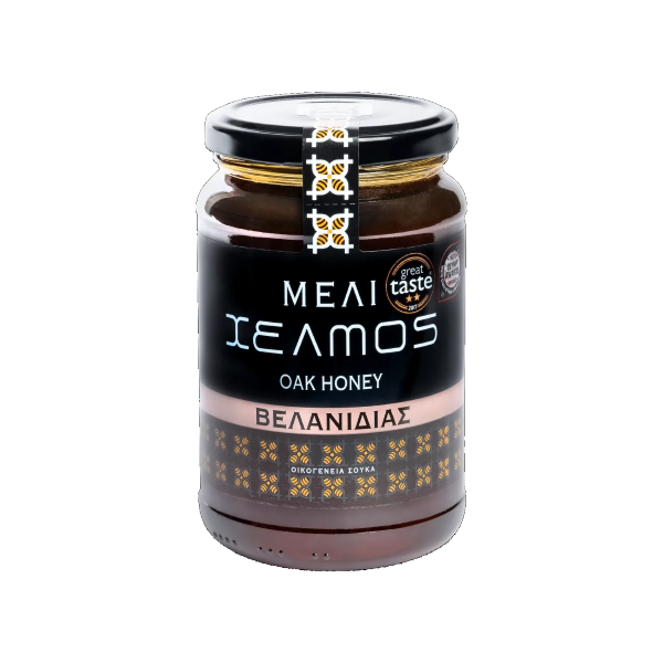 Helmos Oak Honey (velanidia) Unheated 480g