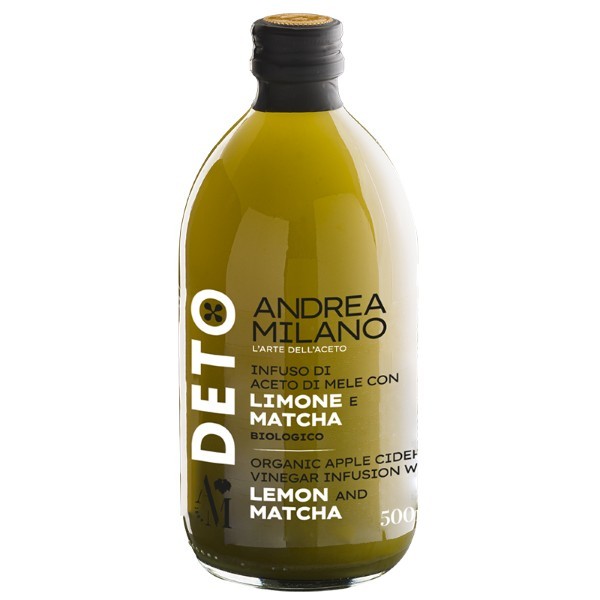 Andrea Milano, Apple Cider Vinegar Lemon Matcha Bio 500ml