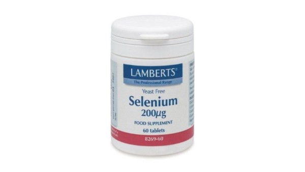 Lamberts Selenium 200μg 60 Tablets