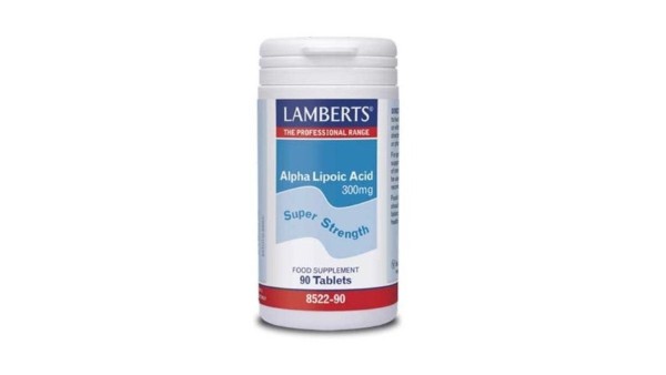 Lamberts Alpha Lipoic Acid 300mg 90 Tabs