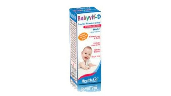 Health Aid Baby Vit D 400 IU Drops 50mL