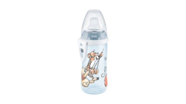 Nuk First Choice Winnie The Pooh Plastic Baby Bottle With Temperature Control 0-6M, 300ml