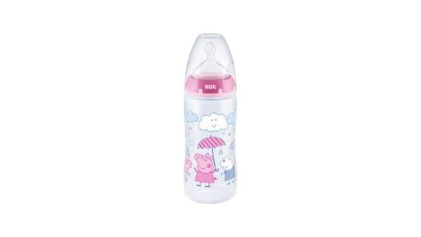 Nuk Fc Silicon Bottle Peppa Girl 6-18m 300mL