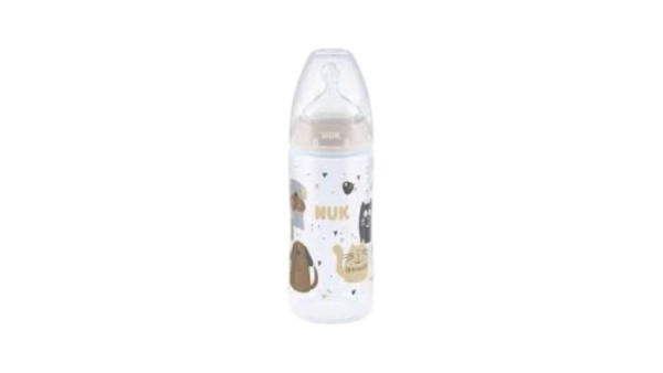 Nuk Fc Silicon Bottle 6-18m Temperature Control 300mL