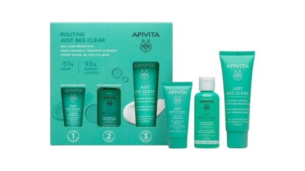 Apivita Just Bee Clear Routine