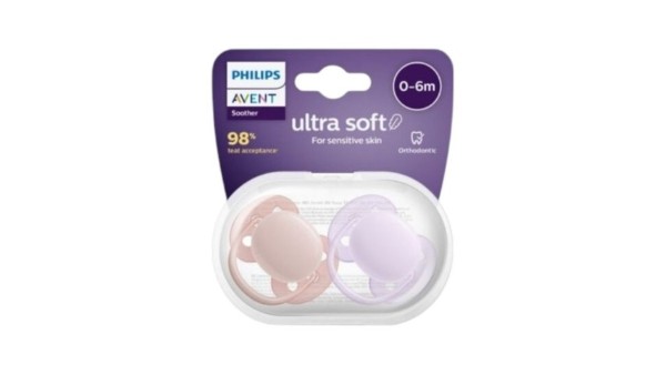 Philips Avent Scf091/31 Ultra Soft 0-6m Girl 2pcs