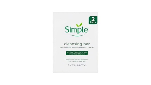 Simple Pure Soap Twin Pack 2X125gr