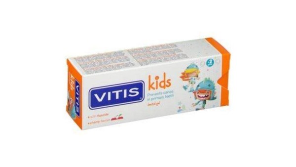 Vitis Toothpaste Gel Kids 2+ 50mL