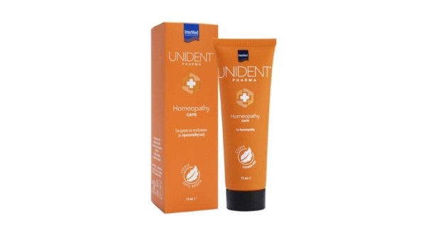 Unident Homeopathy Care Toothpaste 75mL