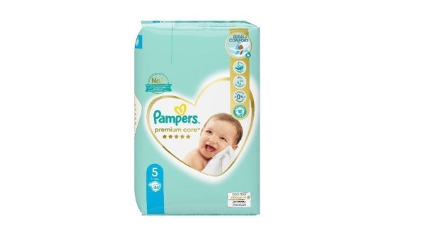 Pampers Premium Care Baby Diapers No5 11-16kg 44pcs