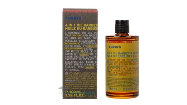 Korres Grooming Dry Grooming Oil For Men 100mL