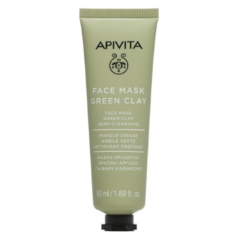 Apivita Face Mask Green Clay 50mL