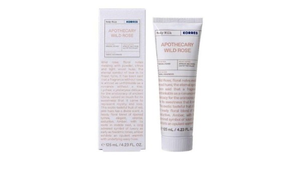 Korres Body Milk Apothecary Wild Rose, 125mL