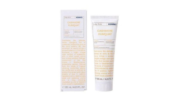 Korres Cashmere Kumquat Body Milk, 125mL