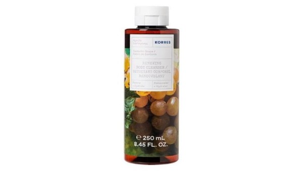 Korres Renewing Body Cleanser Santorini Grape 250mL