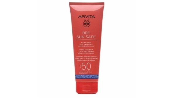 Apivita Bee Sun Safe Hydra Fresh Face & Body Milk SPF50 200mL