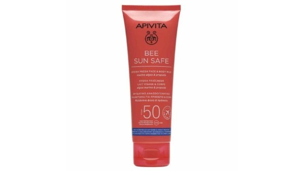 Apivita Bee Sun Safe Hydra Fresh Face & Body Milk SPF50 100mL