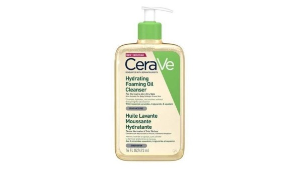 Cerave Hydrating Foaming Oil Cleanser 473mL