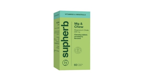 Supherb Mg & Chewable 60 Tablets