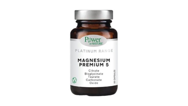 Power Of Nature Magnesium Premium 5 Caps 60